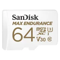 Pamäťová karta SanDisk MicroSDXC 64GB Max Endurance + SD adaptér