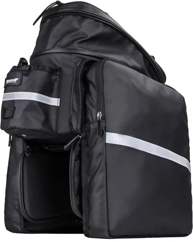 Taška na bicykel Rhinowalk taška pod sedlo na nosič RK6100B 30L čierna