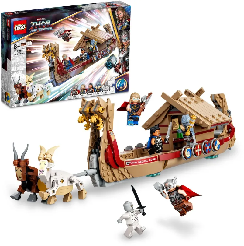 LEGO stavebnica LEGO® Marvel 76208 Loď s kozím záprahom