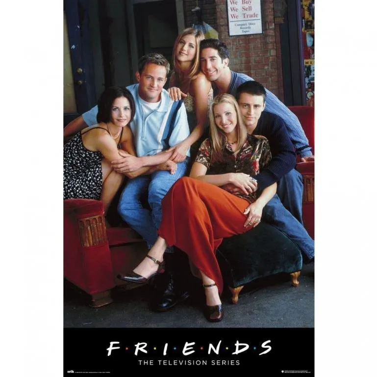 Plagát Friends - Priatelia - Characters - plagát