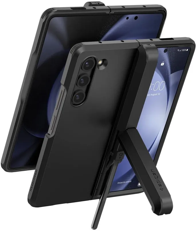 Kryt na mobil Spigen Tough Armor Black Samsung Galaxy Z Fold5