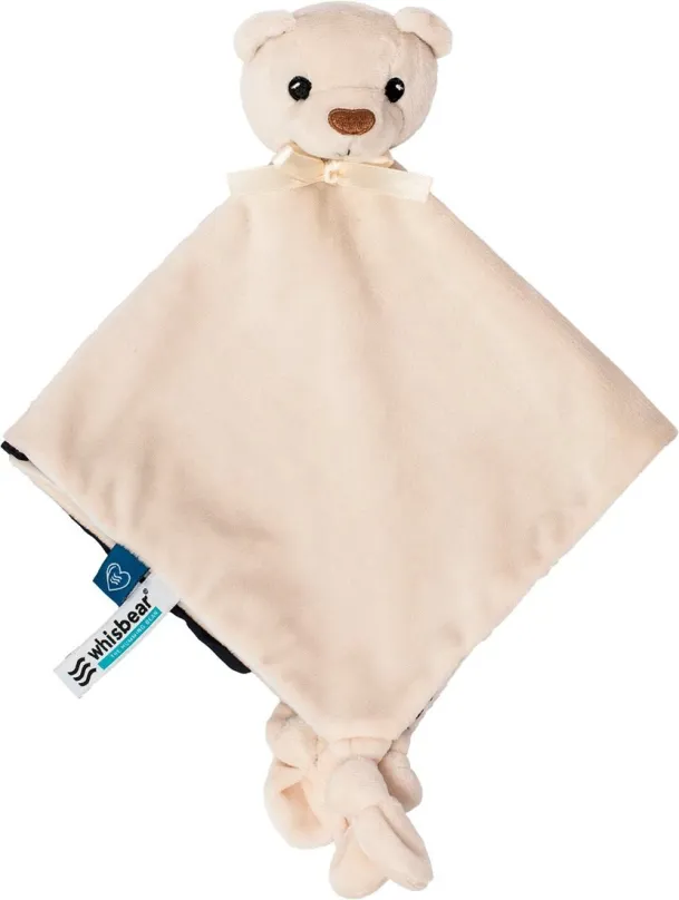 Plyšák Whisbear Doudou komfortná deka medveď chlapec