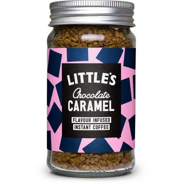 Káva Little's Instantná káva s príchuťou čokolády a karamelu