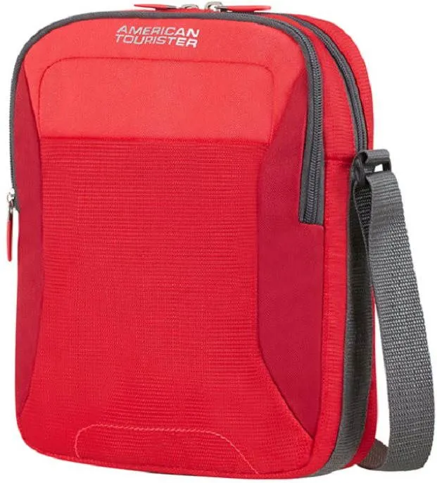 Taška cez rameno American Tourister Road Quest Crossover Solid Red 1819