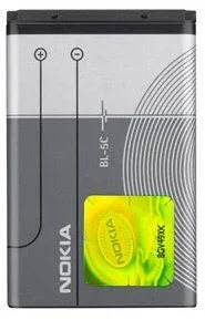 Batérie pre mobilný telefón Nokia BL-5C Li-Ion 1020 mAh bulk