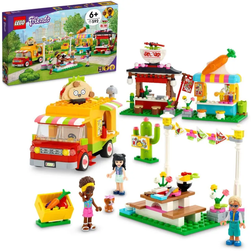 LEGO stavebnica LEGO® Friends 41701 Pouličný trh s jedlom