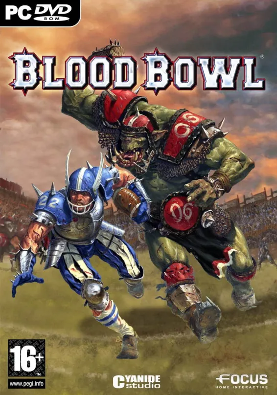 Hra na PC Blood Bowl, krabicová verzia, žáner: stratégia a športové,