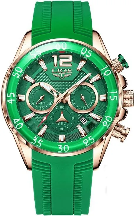 Pánske hodinky Lige Man 8934/V - zelené