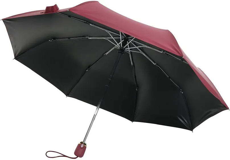 Dáždnik KRAGO Skladací dáždnik kompaktný vínový