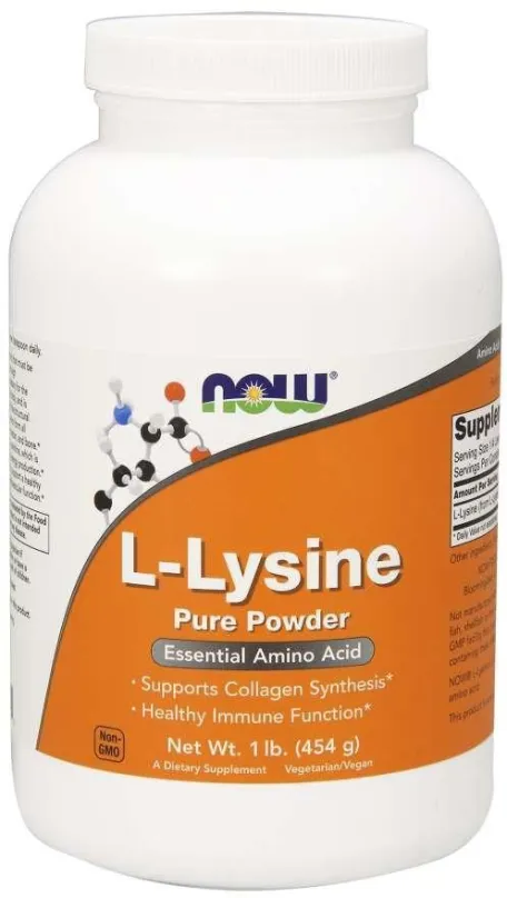 Aminokyseliny Now L-Lyzín (L-lyzín) prášok