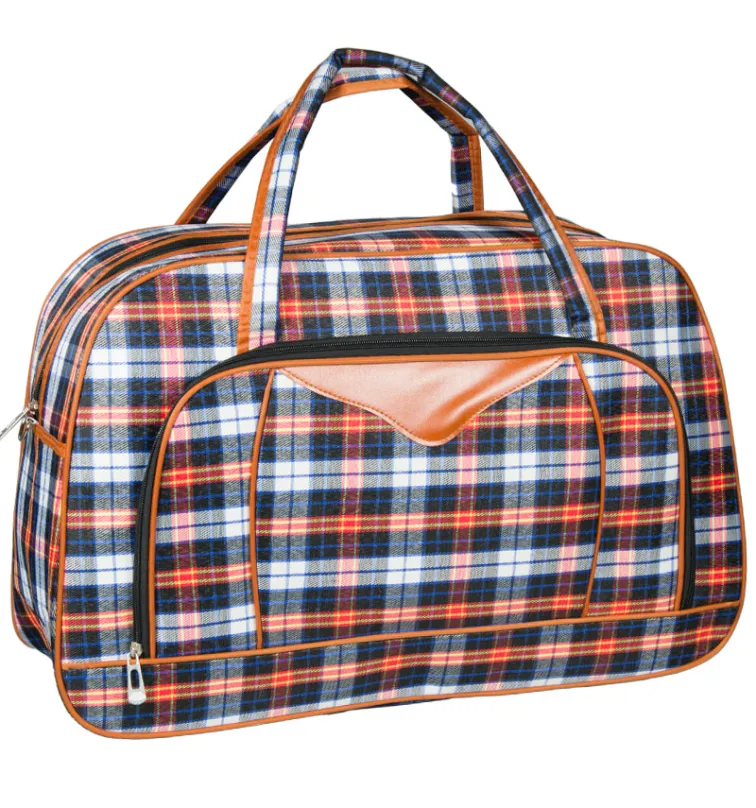 Cestovná taška REAbags LL37 - modrá / oranžová