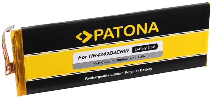 Batérie pre mobilný telefón Paton pre Honor 6 3000mAh 3,8V Li-Pol