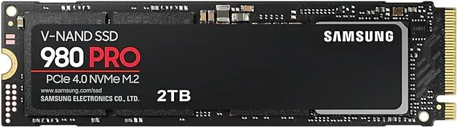 SSD disk Samsung 980 PRO 2TB, M.2 (PCIe 4.0 4x NVMe), TLC (Triple-Level Cell), rýchlosť čí
