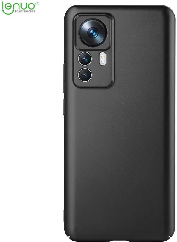 Kryt na mobil Lenuo Leshield obal pre Xiaomi 12T Pro, čierna