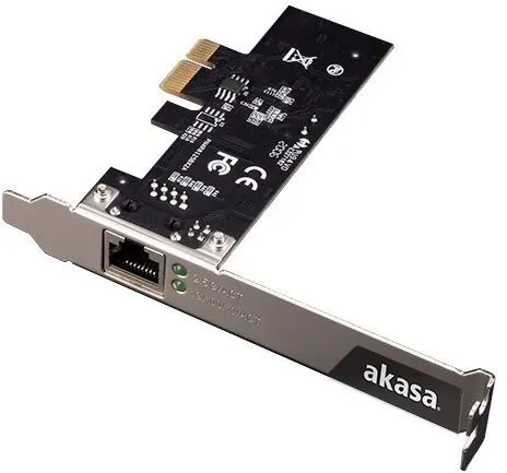 Sieťová karta AKASA 2.5 Gigabit PCIe Network Card