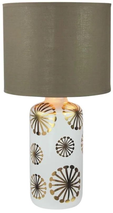 Stolná lampa Rabalux - Stolná lampa GINGER 1xE27/60W/230V