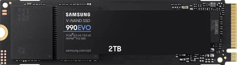 SSD disk Samsung 990 EVO 2TB, M.2 2280, PCIe 4.0 4x NVMe, TLC (Triple-Level Cell), rýchlos