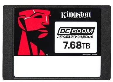SSD disk Kingston DC600 Enterprise 7680GB, 2.5", SATA III, TLC (Triple-Level Cell), r