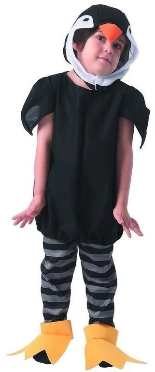 Kostým Šaty na karneval - tučniak, 80 -92 cm