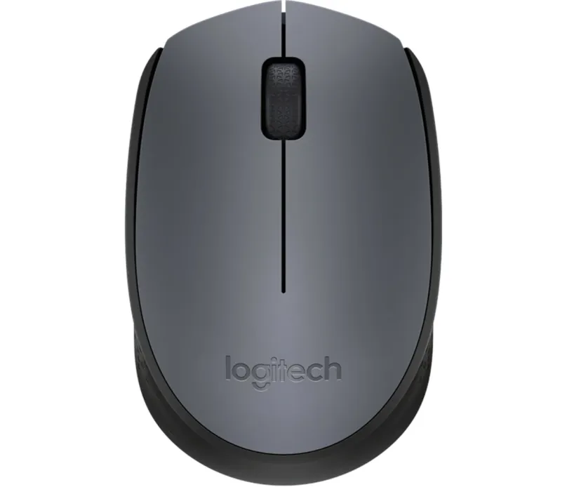 myš Logitech Wireless Mouse M170, šedá