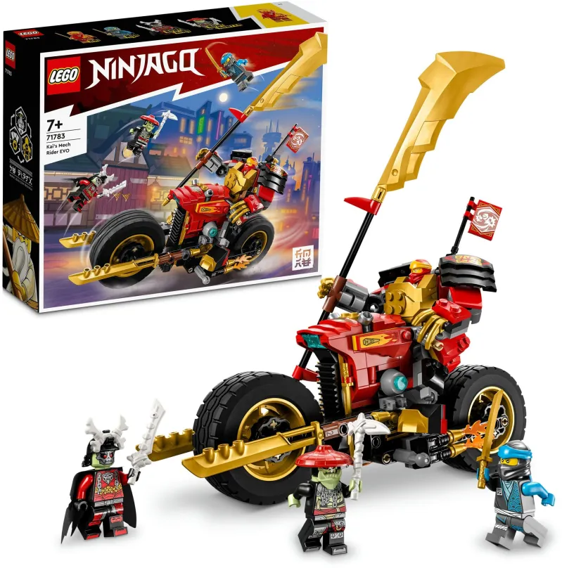 LEGO stavebnica LEGO® NINJAGO® 71783 Kaiova robomotorka EVO