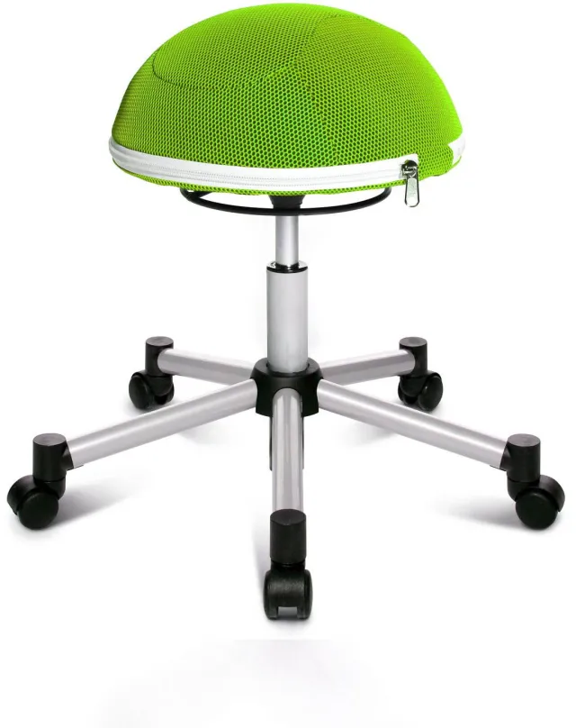 Balančná stolička TOPSTAR Sitness Half Ball zelená