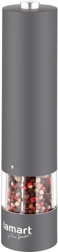 Mlynček na korenie mechanický LAMART Elektrický mlynček LT7061 Ruber, šedý