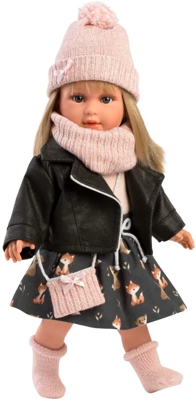 Bábika Llorens 54040 Carla - realistická bábika s mäkkým látkovým telom - 40 cm