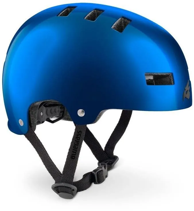 Helma na bicykel Bluegrass prilba SUPERBOLD modrá metalická lesklá S