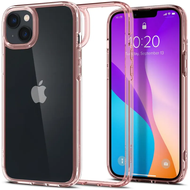 Kryt na mobilný telefón Spigen Ultra Hybrid Rose Crystal iPhone 14 Plus, pre Apple iPhone