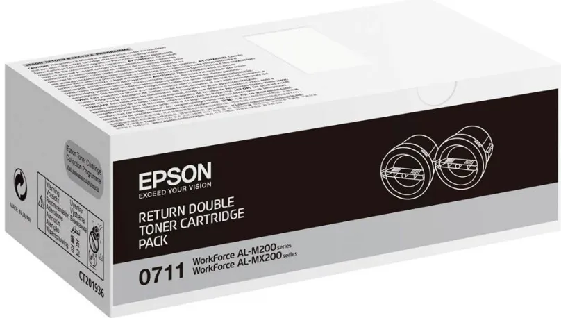 Toner Epson S050711 Dual Pack čierny 2ks