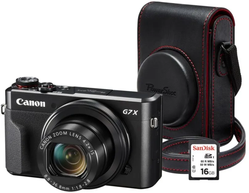 Digitálny fotoaparát Canon PowerShot G7 X Mark II Premium Kit