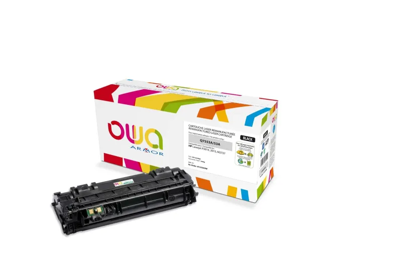 OWA Armor toner kompatibilný s HP LJ P2015, Q7553A, 3000st, čierna/black