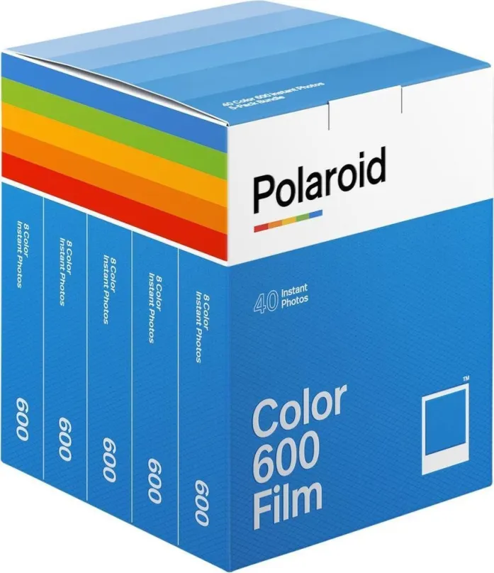 Fotopapier Polaroid Color film for 600 5-pack