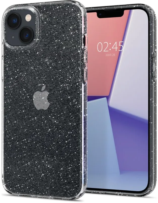 Kryt na mobilný telefón Spigen Liquid Crystal Glitter Crystal Quartz iPhone 14 Plus