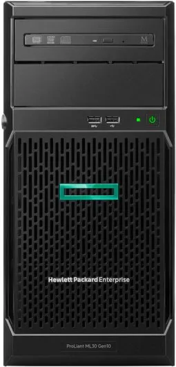 Server HPE ML30 Gen10, Intel Xeon E-2244 4.6 GHz, Nie, RAM 16 GB DDR4, SSD + HDD 0 GB,