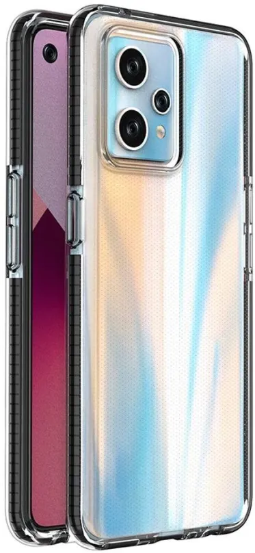 Kryt na mobil MG Spring Case silikónový kryt na Realme 9/9 Pro Plus, čierny