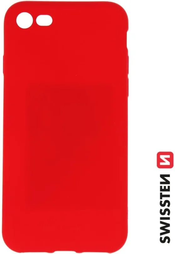 Kryt na mobil Swissten Soft Joy pre Apple iPhone 7 červená