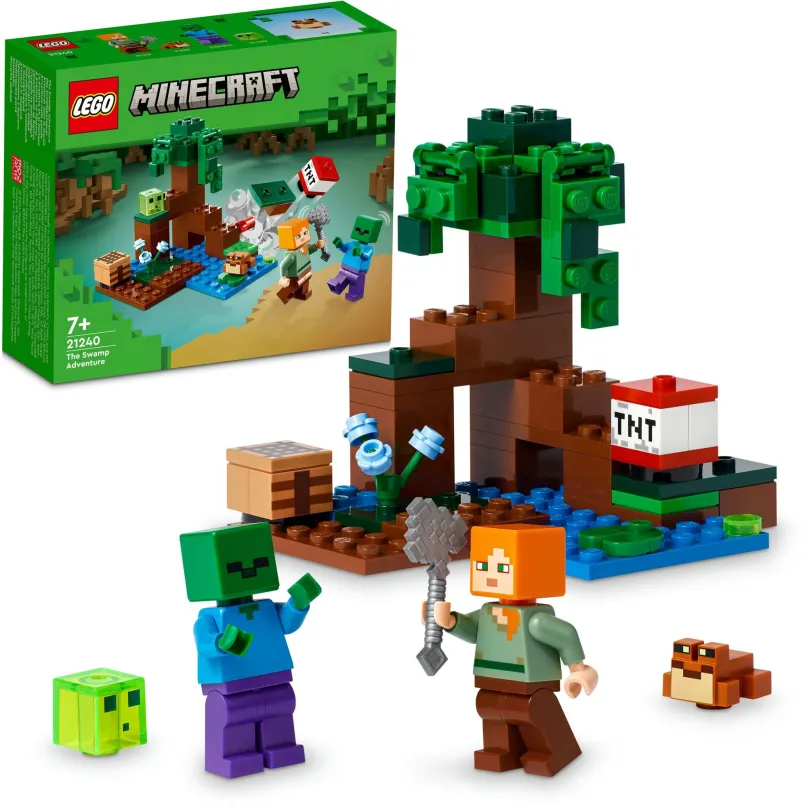 LEGO stavebnica LEGO® Minecraft® 21240 Dobrodružstvo v bažine