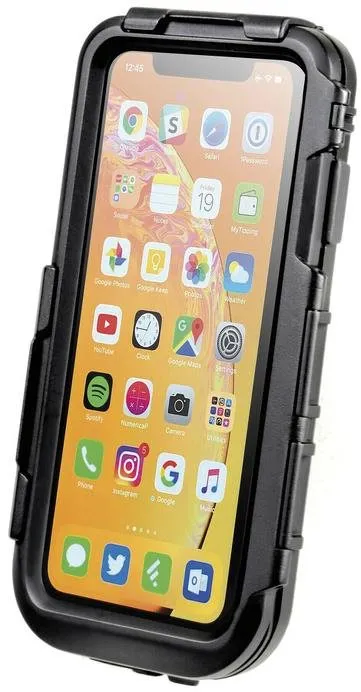 Držiak na mobil na motorku Lampa Puzdro na smartfón OPTI CASE iPhone XS Max, 11 Pro Max