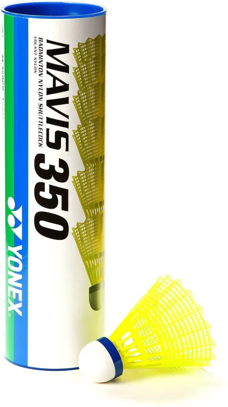 Bedmintonový loptu Yonex Mavis 350 žlté / rýchle