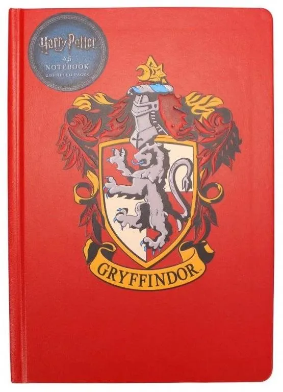 Zápisník Harry Potter: Gryffindor - zápisník A5