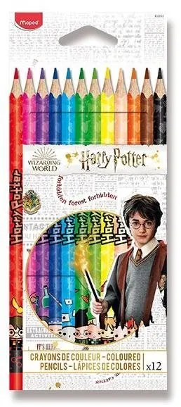 Pastelky MAPED Harry Potter, 12 farieb