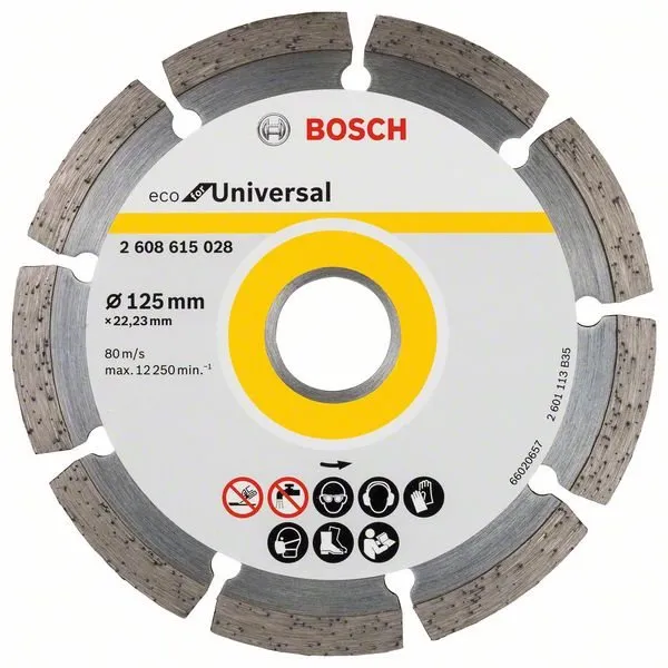 Diamantový kotúč Bosch Universal 125x22.23x2.0x7mm 2.608.615.028