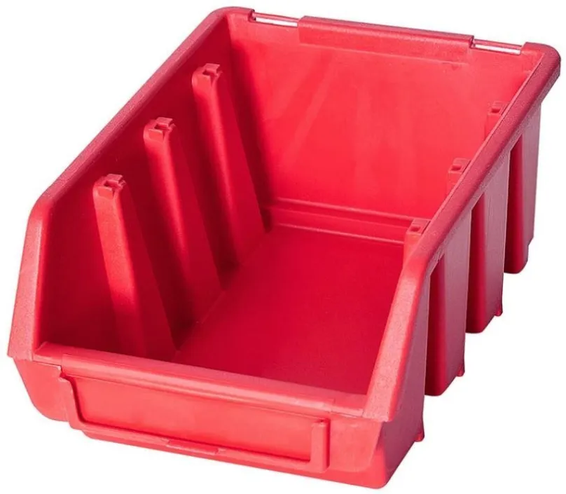 Box na náradie Patrol Plastový box Ergobox 2 7,5 x 16,1 x 11,6 cm, červený