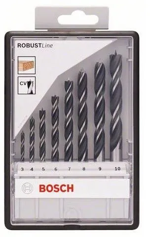Súprava vrtákov do dreva Bosch Súprava vrtákov do dreva Robust Line, 8ks 2.607.010.533