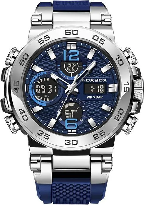 Pánske hodinky Lige Man digitálny F0033 - modré