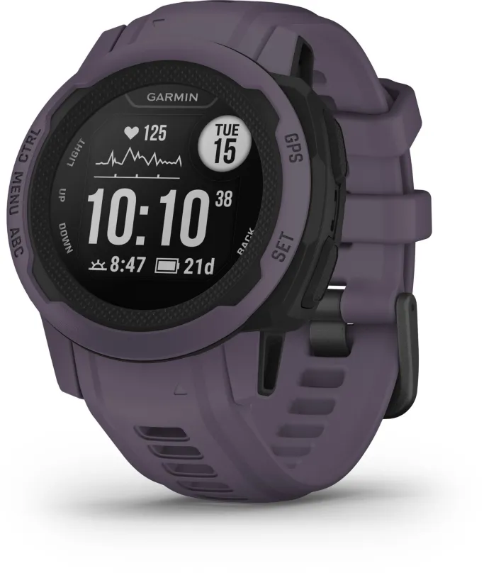 Chytré hodinky Garmin Instinct 2S, s ovládaním v slovenčine, GPS, meranie tepu, moni