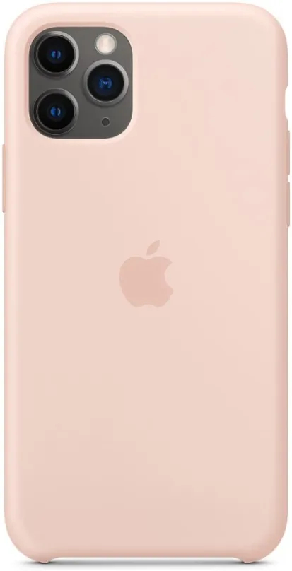 Kryt na mobil Apple iPhone 11 Pre Silikónový kryt pieskovo ružový