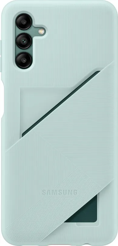 Kryt na mobil Samsung Galaxy A04s Zadný kryt s vreckom na kartu zelená